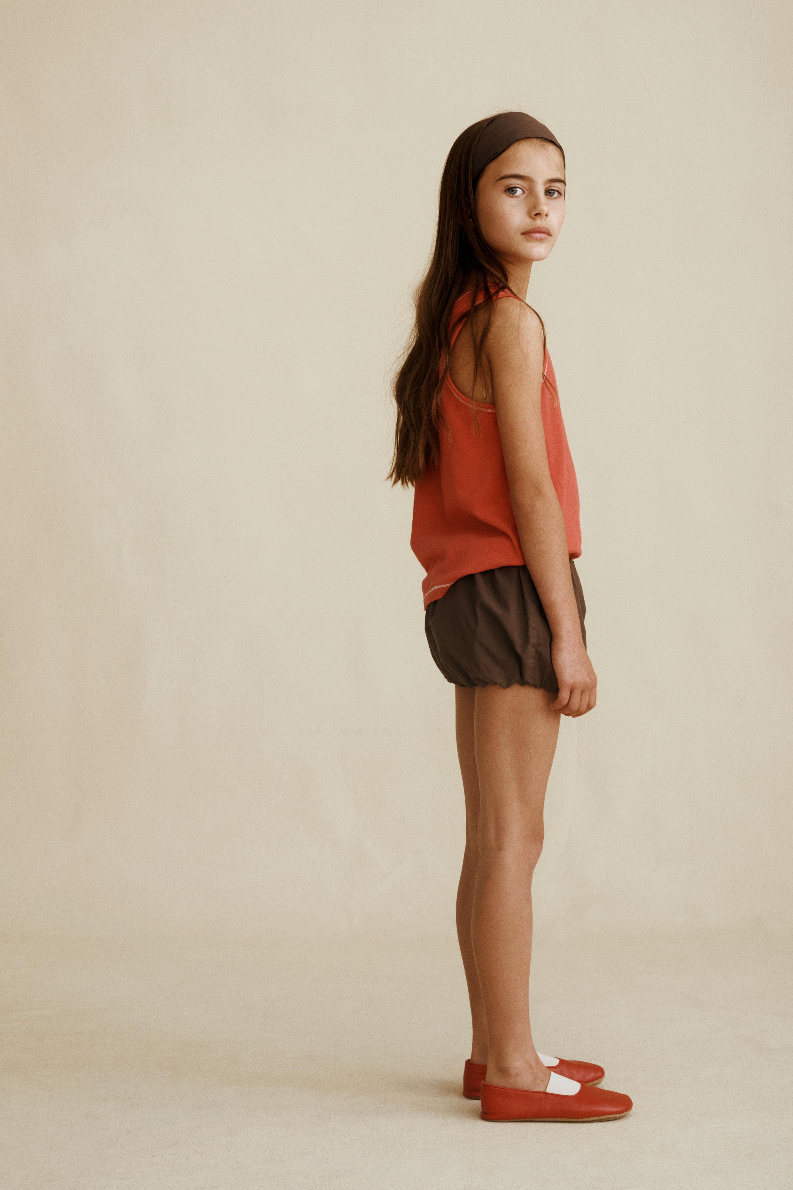 POPLIN BLOOMERS CREATED BY CARAMEL LONDON X ZARA